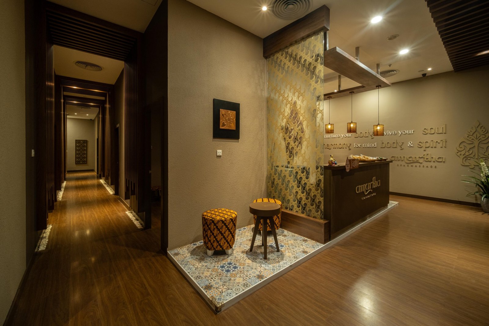 Waiting Area Couple Room Receptionist martha Spa Traditional Javanese Massage Batam